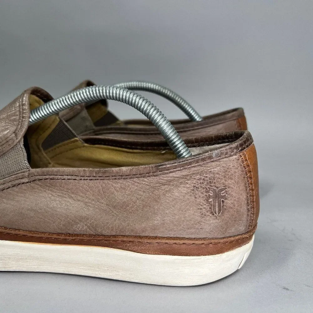 Frye Men's Size 10 Gavin Brown‎ Leather Slip On Shoes